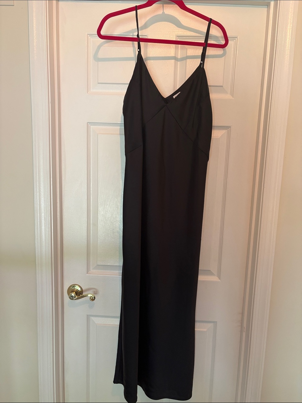 a new day Black Spaghetti Strap Maxi Dress